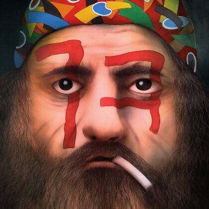 70x100 indians on the road 1