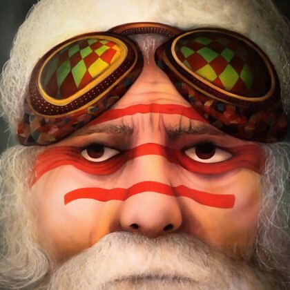 70x100 Indians on the road 3