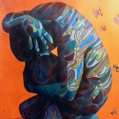 70 x 100 primitive 9