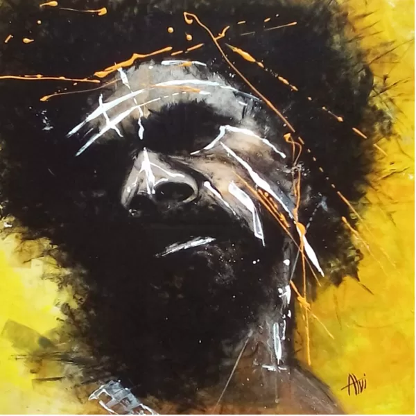 60X60 " ABORIGINAL GENOCIDE 4 "