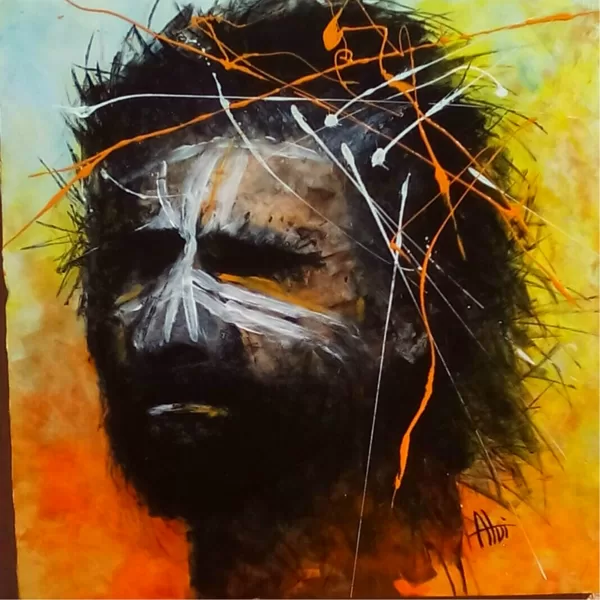 60X60 " ABORIGINAL GENOCIDE 2 "