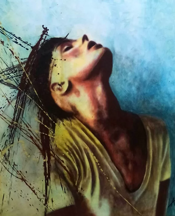 60X60 " RINASCITA A NUOVA VITA "