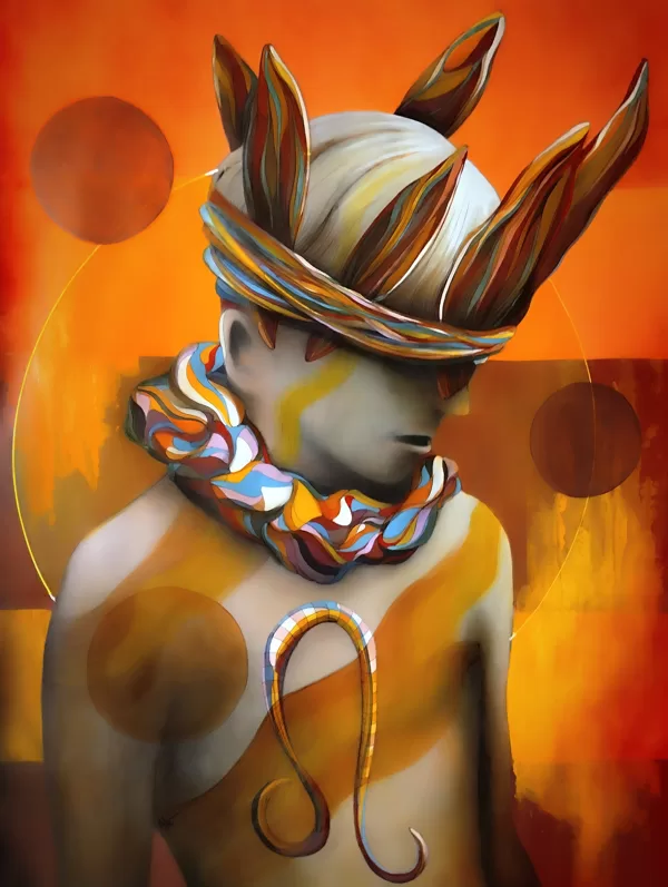 70x100. zodiac, Leo 